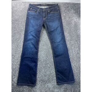 Big Star 1974 Hazel Mid Rise Bootcut Jeans Size 28S Dark Wash Womens Denim Pants